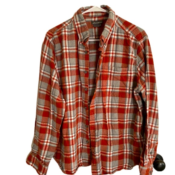Men’s Eddie Bauer Plaid Shirt XL - Picture 1 of 3